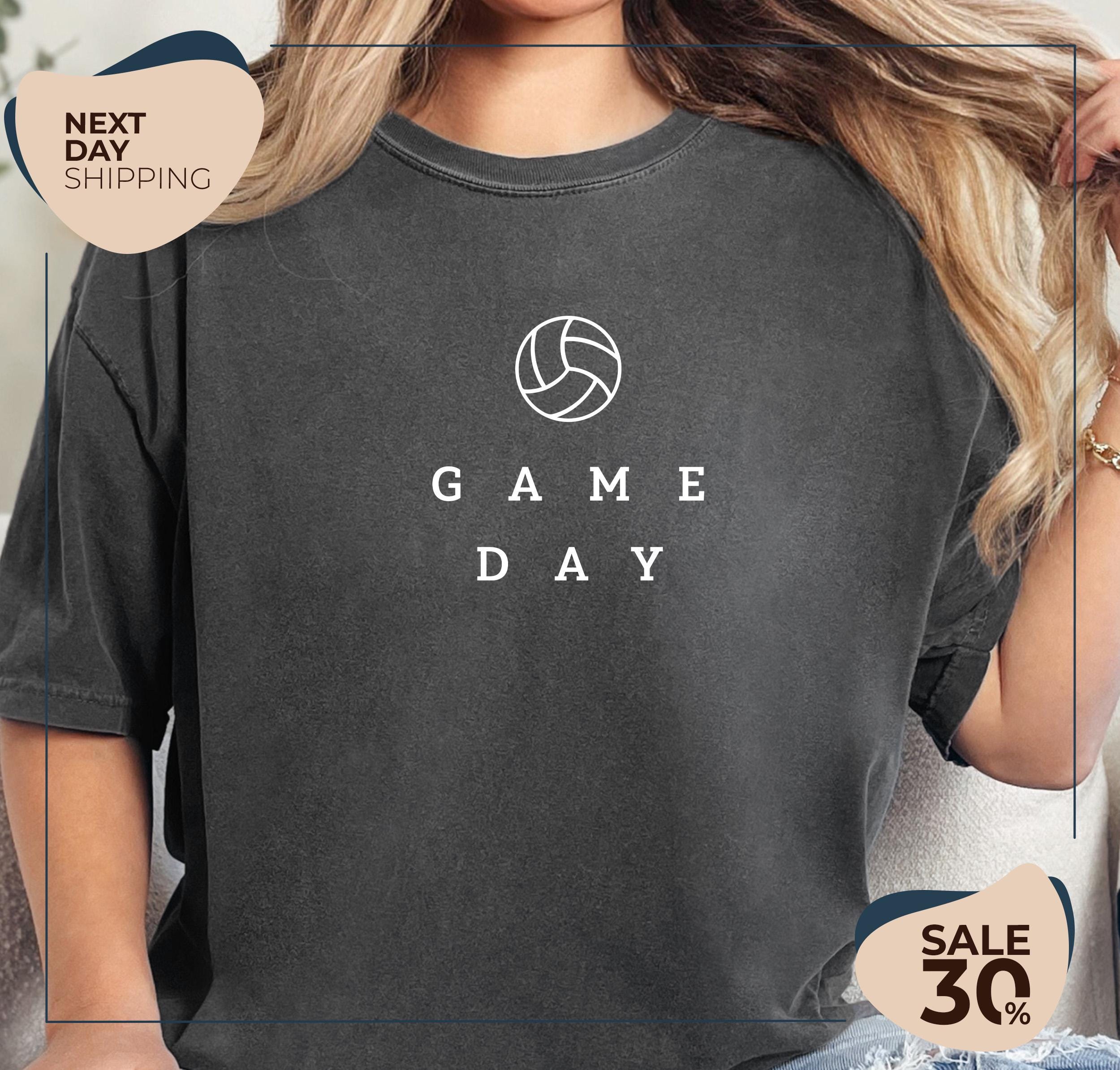 Comfort Colors® Volleyball Game Day Shirt | Volleyball Mom Shirt | Volleyball Mom Tee | Coach Mom Gift | Volleyball Team Shirt | Oversized