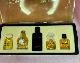 Les Meilleurs Parfums De Paris - Vintage / Used - Set of 7 - Etsy
