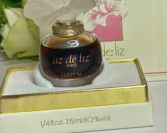 Liz De Liz Paris – Vintage Parfum 7.5 Ml / 0.25 Fl.oz – 1940s
