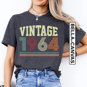 Vintage 1964 Shirt: 61st Birthday Gift Tee