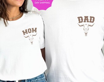 My First Rodeo Birthday Matching Family T-Shirt, Western Cowboy Outfit