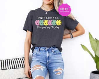 Pickleball Graphic Tee, Sport Outfit, Gift for Her