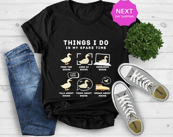 Funny Duck Lover T-Shirt, Farm Animal Gift