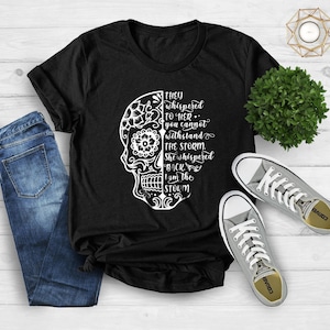 Skull Feminist Tee: Strong Women Storm Shirt