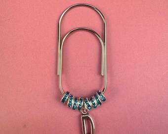 Initial Jumbo Paper Clip | Planner Accessories | Bookmark |