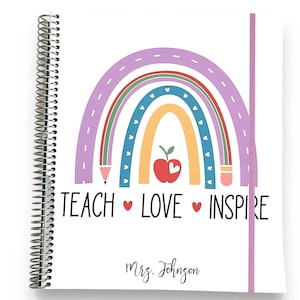 Teacher Planner | Student Planner | 2025-2026 Teacher Planner | Academic Planner | Lesson Planner | Dated Teacher Planner | Planner