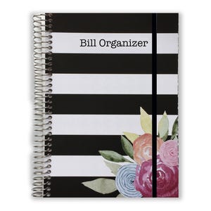 Bill Organizer | Bill Folder | Household Expenseses | Bill Organizer With Pockets | Bills Calendar | Bill Organizer Book