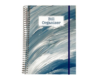 Bill Organizer | Bill Folder | Household Expenseses | Bill Organizer With Pockets | Bills Calendar | Bill Organizer Book