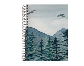 Notebook Planner |  2026 Planner |  Personalized Notebook | 2026-2027 Personalized Calendar Notebook | Custom Notebook |