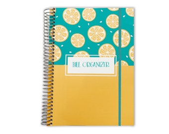 Bill Organizer | Bill Folder | Household Expenseses | Bill Organizer With Pockets | Bills Calendar | Bill Organizer Book