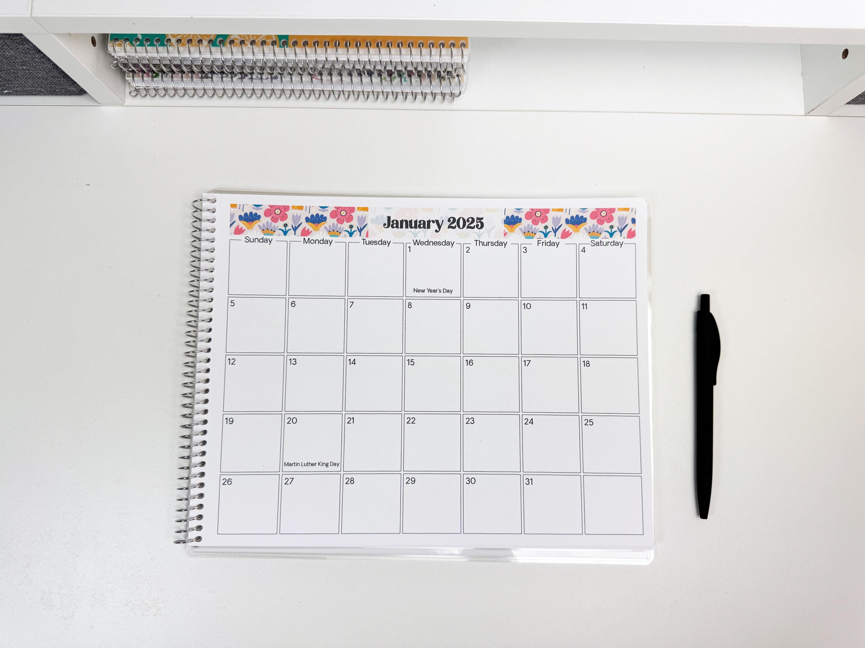 2017 Calendar - Etsy