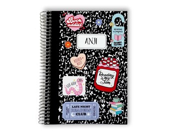 Address Book and Birthday Reminder | Bookish Themed Cover