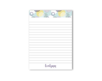 Personalized Notepad | 22 | Cute Notepad | Lined Notepad | Notepad Personalized | Notepad | Personalized Stationary | Personalized Gift