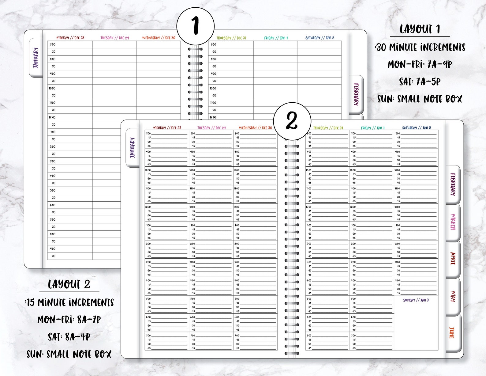 2023 Weekly Planner 2023 Planner 2023 Organizer Etsy
