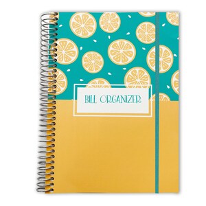 Bill Organizer | Bill Folder | Household Expenseses | Bill Organizer With Pockets | Bills Calendar | Bill Organizer Book