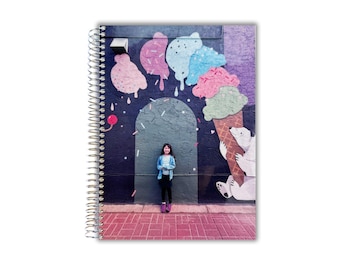 Notebook Planner | Use Your Own Photo|  2026 Planner |  Personalized Notebook | 2026-2027 Personalized Calendar Notebook | Custom Notebook |