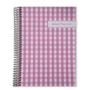 Meal Planner | Grocery List | Meal Planner Notebook | Meal Prep | Meal Planning with Dinner Lunch Breakfast | Weekly Food Planner