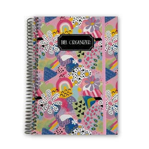 Bill Organizer | Bill Folder | Household Expenseses | Bill Organizer With Pockets | Bills Calendar | Bill Organizer Book