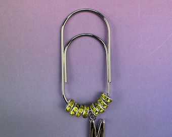 Initial Jumbo Paper Clip | Planner Accessories | Bookmark |