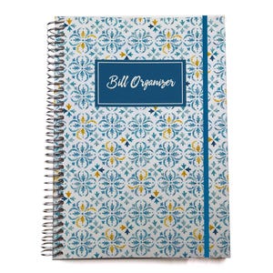 Bill Organizer | Bill Folder | Household Expenseses | Bill Organizer With Pockets | Bills Calendar | Bill Organizer Book