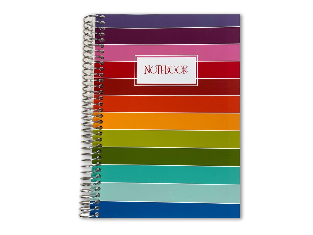 Colored Paper Notebook | 20 Different Colored Paper | Notebook ...