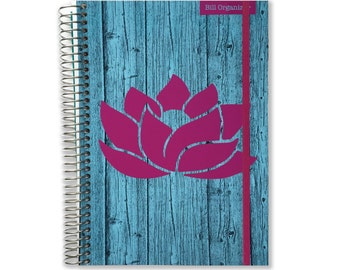 Bill Organizer | Bill Folder | Household Expenseses | Bill Organizer With Pockets | Bills Calendar | Bill Organizer Book