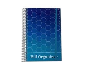 Bill Organizer | Bill Folder | Household Expenseses | Bill Organizer With Pockets | Bills Calendar | Bill Organizer Book