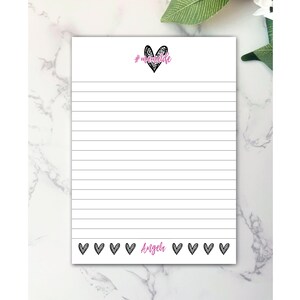 Personalized Notepad | Mama Notepad | Cute Notepad | Notepad Personalized | Notepad | Personalized Stationary | Personalized Gift