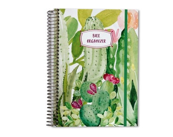 Bill Organizer | Bill Folder | Household Expenseses | Bill Organizer With Pockets | Bills Calendar | Bill Organizer Book