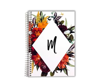 Notebook Planner |  2026 Planner |  Personalized Notebook | 2026-2027 Personalized Calendar Notebook | Custom Notebook |