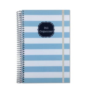 Bill Organizer | Bill Folder | Household Expenseses | Bill Organizer With Pockets | Bills Calendar | Bill Organizer Book