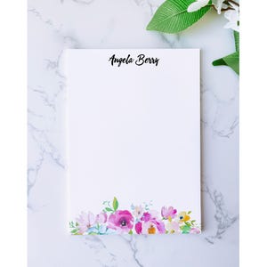 Personalized Notepad | Mother&#39;s Day Gift | Cute Notepad | Notepad Personalized | Notepad | Personalized Stationary | Personalized Gift