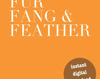 New World Witchery Annual Zine 2021 - Fur Fang and Feather (Animal Folk Magic) - Digital Download Only!