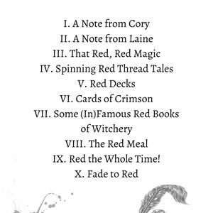 RED Crimson Color Folk Magic New World Witchery Annual Zine 2022 image 4