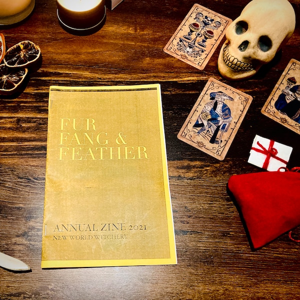 Fur Fang & Feather (Animal Folk Magic) - New World Witchery Annual Zine 2021
