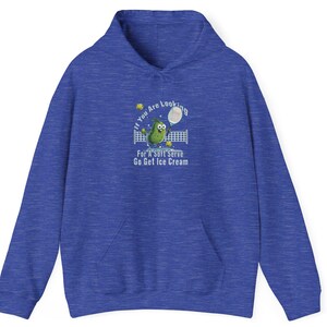 Felpa con cappuccio Pickleball, comoda felpa con cappuccio, moda unisex, regalo unico per il pickleball, battuta sul servizio di pickleball, regalo per gli appassionati di pickleball