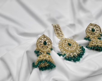 Luxury Kundan Bridal Jewelry Set