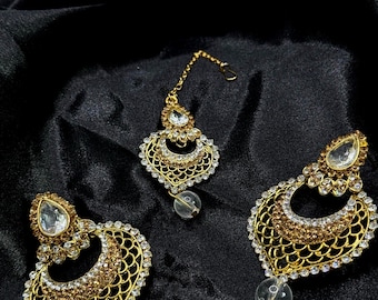 Gold Bridal Jewelry Set