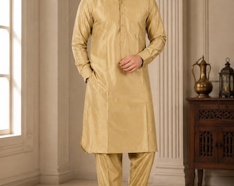 Golden Sand Kurta Set