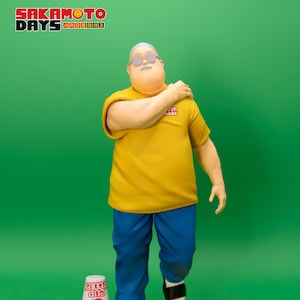 Taro Sakamoto/dias Sakamoto/anime/impressão 3D/figura