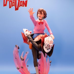 Ayase & Okarun/Dandadan/anime/resina/pintado à mão/ mais informações na descrição