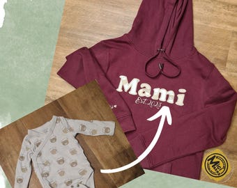 Sudadera con capucha básica con recordatorio