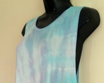 Soluna Oversized Tank Top, soft and silky Organic bamboo fabric Tieyded full colors and many sizes