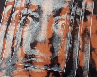 SOLUNA Tees 100% cotton Tank Tops with intense psychodelicDali face printed on the chest
