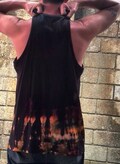 SOLUNA Unisex sleeveless Tank 100% cotton fabric.  Tiedye in the colors you like. We do wholesale product logo