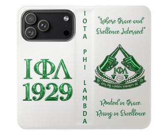 Copy of Iota Phi Lambda 1929 Flip Case | Sorority Crest Phone Wallet