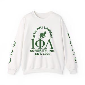 Iota Phi Lambda Sorority Sweatshirt, HBCU Greek Apparel