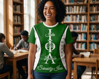 Iota Phi Lambda Sorority Tee – 100% Polyester Greek Apparel