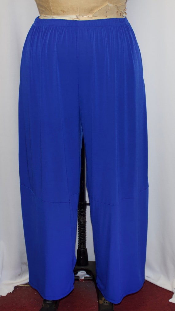 royal blue plus size pants