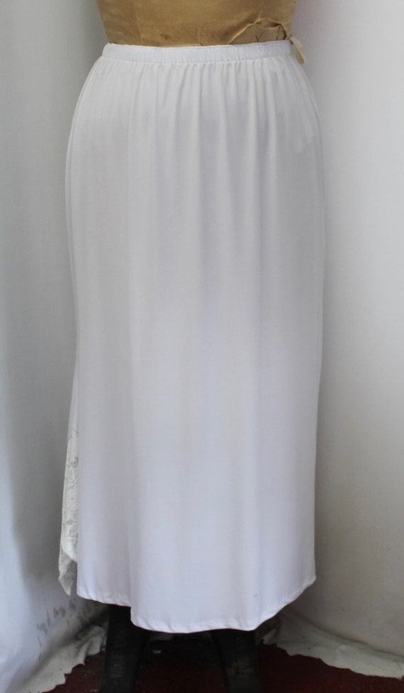 Jupe grande taille Coco and Juan Jupe voyageur blanche Lagenlook